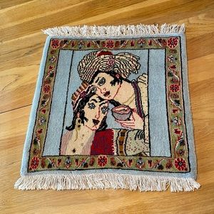 SOLD Vintage Turkish Rug or Art